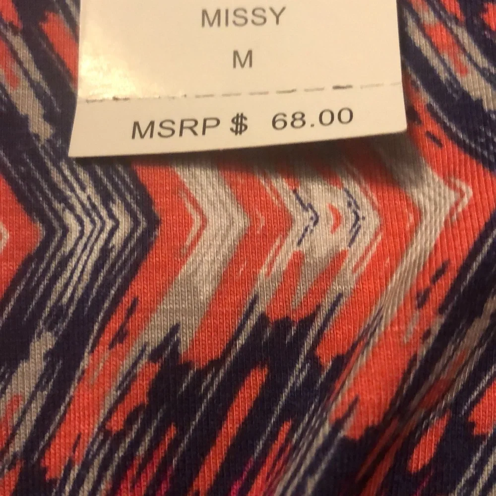 NWT Design History Missy Pink Arrow Print High -Low Maxi Dress - Picture 5 of 5
